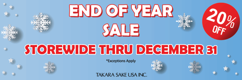 Get 20% Off Storewide* From Our Online Store (11/28-12/31). *Exceptions Apply