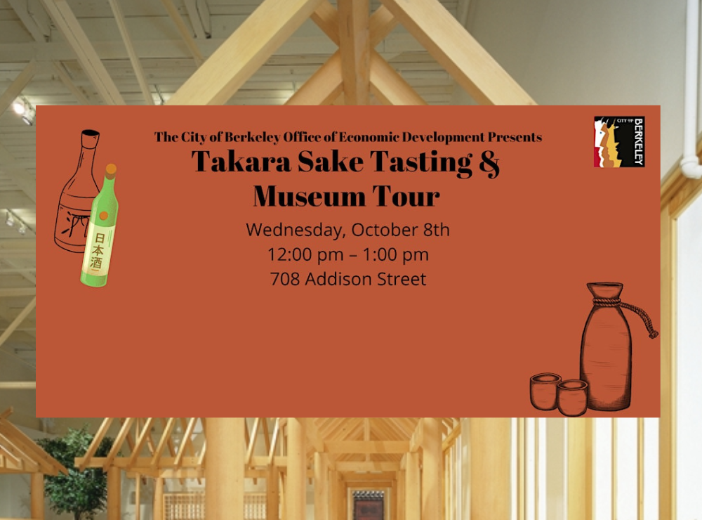 🍶 Berkeley Manufacturing Week at Takara Sake! 🍶